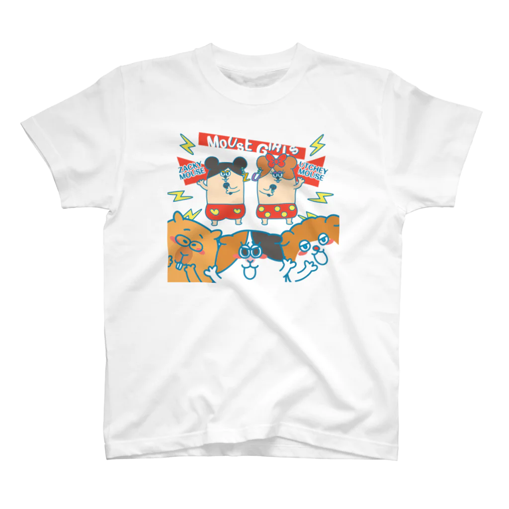 共同生活アニマルズのMOUSE GIRLS スタンダードTシャツ