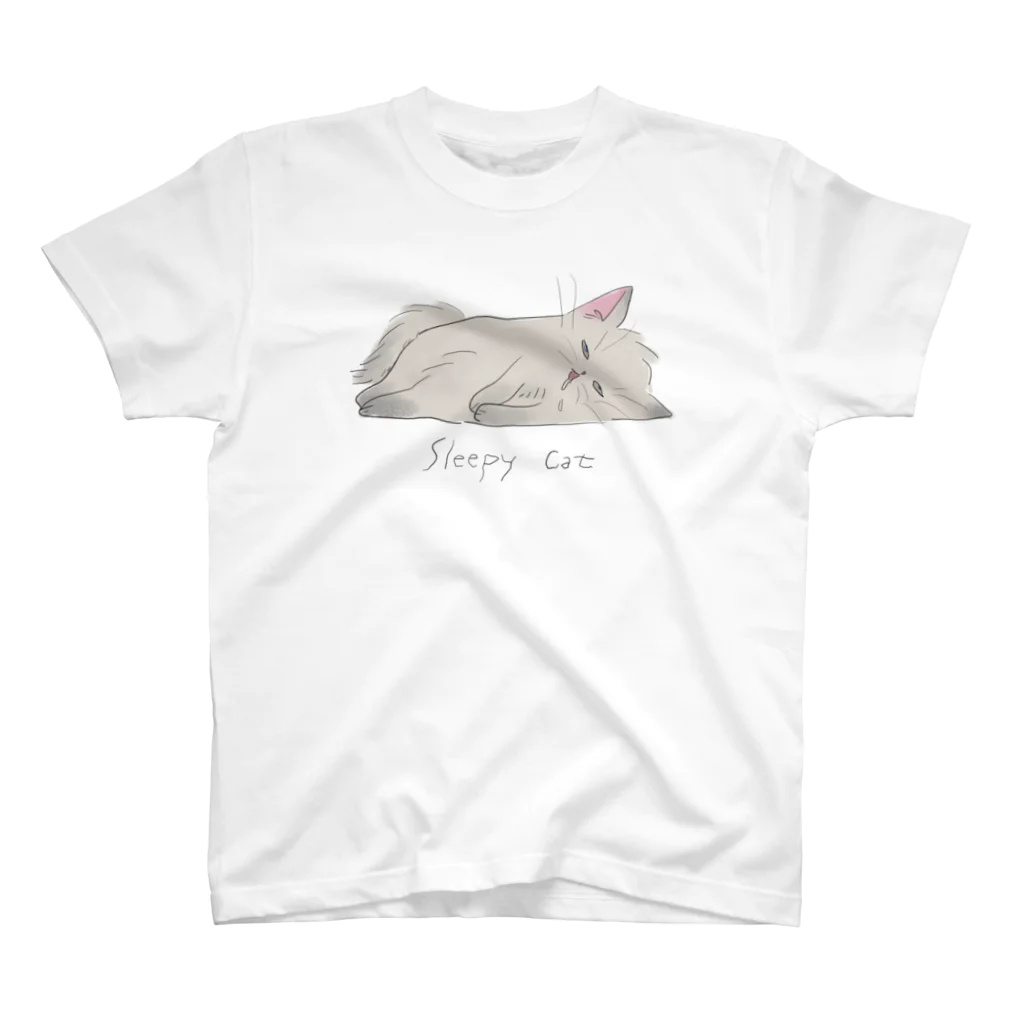 LunaのSleepy Cat2 Regular Fit T-Shirt