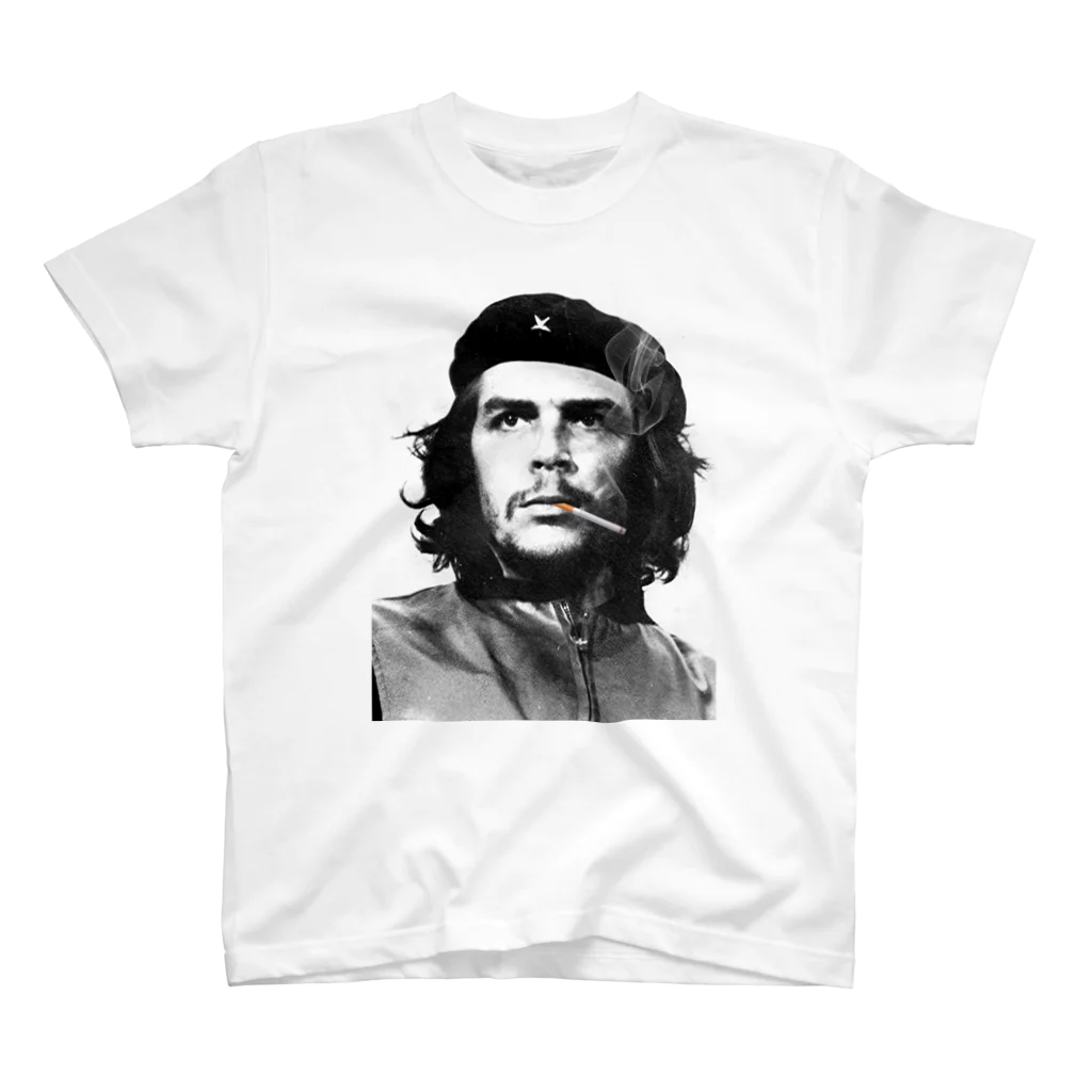 DRIPPEDのくわえタバコのチェ・ゲバラ 咥えタバコのチェ・ゲバラ-CHE GUEVARA- Regular Fit T-Shirt