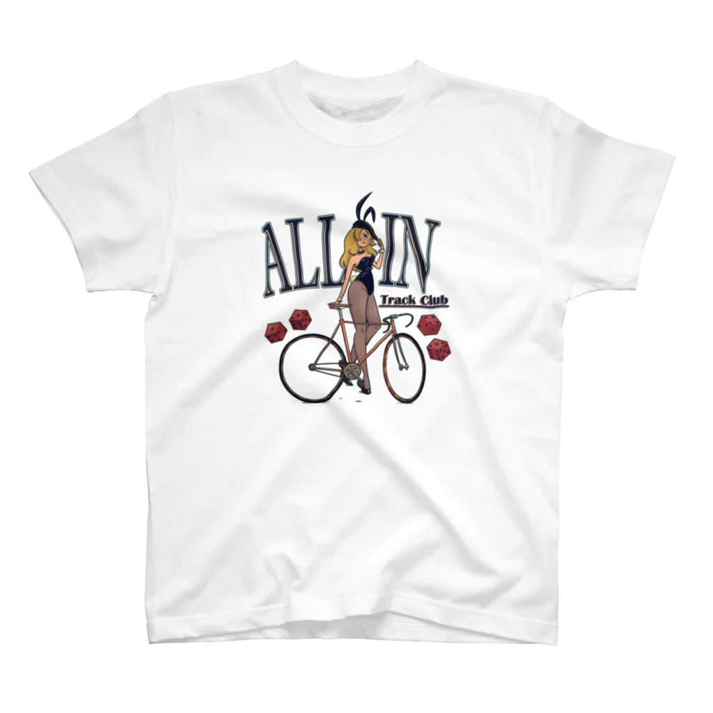 nidan-illustrationの"ALL IN -Track Club-" スタンダードTシャツ