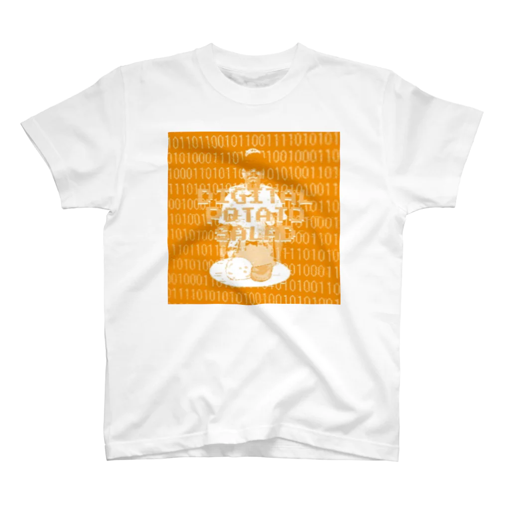 マグナム本田と14人の悪魔のデジタルポテトサラダ Hello Orange Sunshine  スタンダードTシャツ