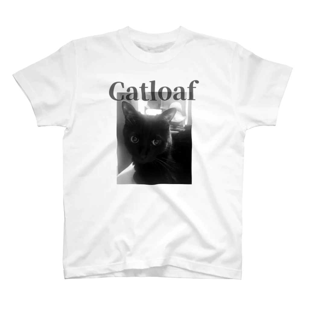 またたびのCatloaf-香箱座り- Regular Fit T-Shirt