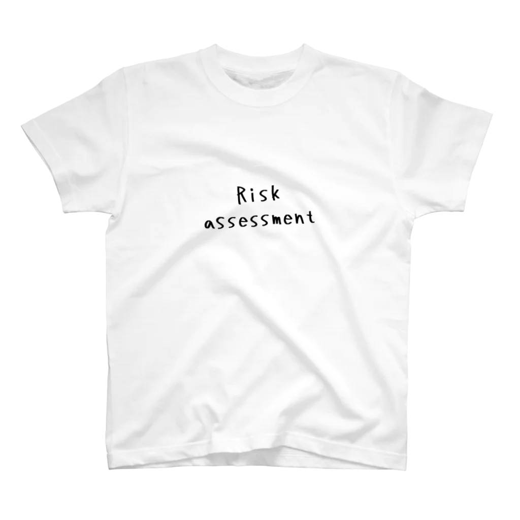 ダサいTシャツ屋さんのダサい t シャツ「リスクアセスメント」 Regular Fit T-Shirt