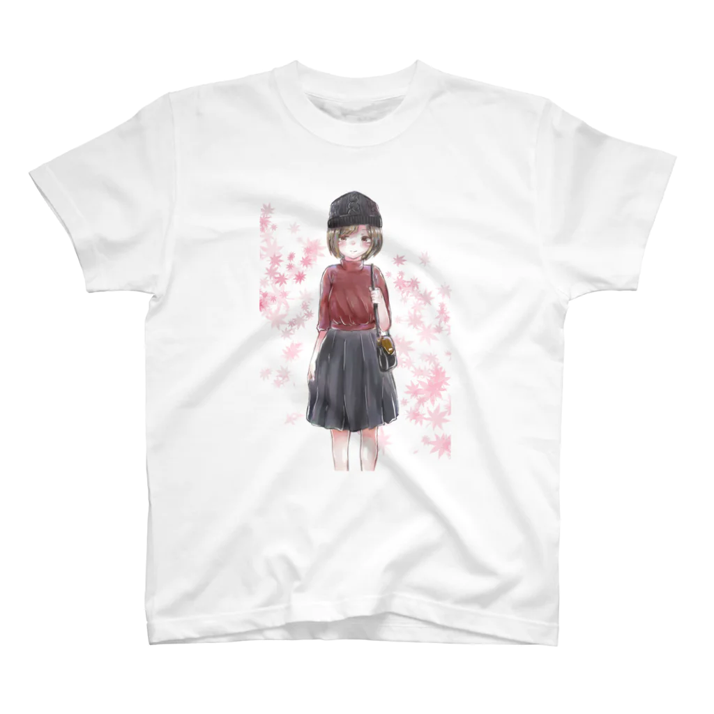 渡邊和茶*の秋のおでかけ スタンダードTシャツ