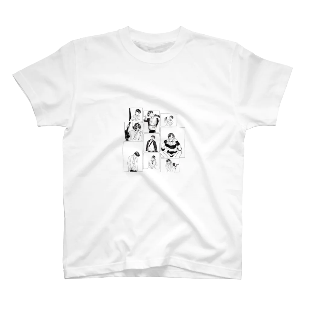 dkbkiabのNCT ドヨン (2021 , bw) スタンダードTシャツ