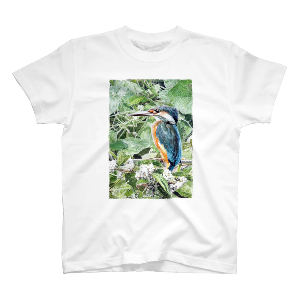 イラスト９４０馬力のカワセミのTシャツ Regular Fit T-Shirt