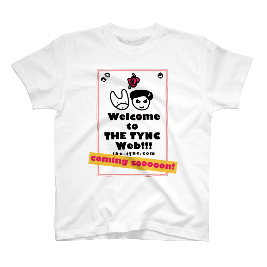 Kekyo & Yoritan RECORDSのTHE TYNC [Coming Soon ! - ROSE2]  スタンダードTシャツ