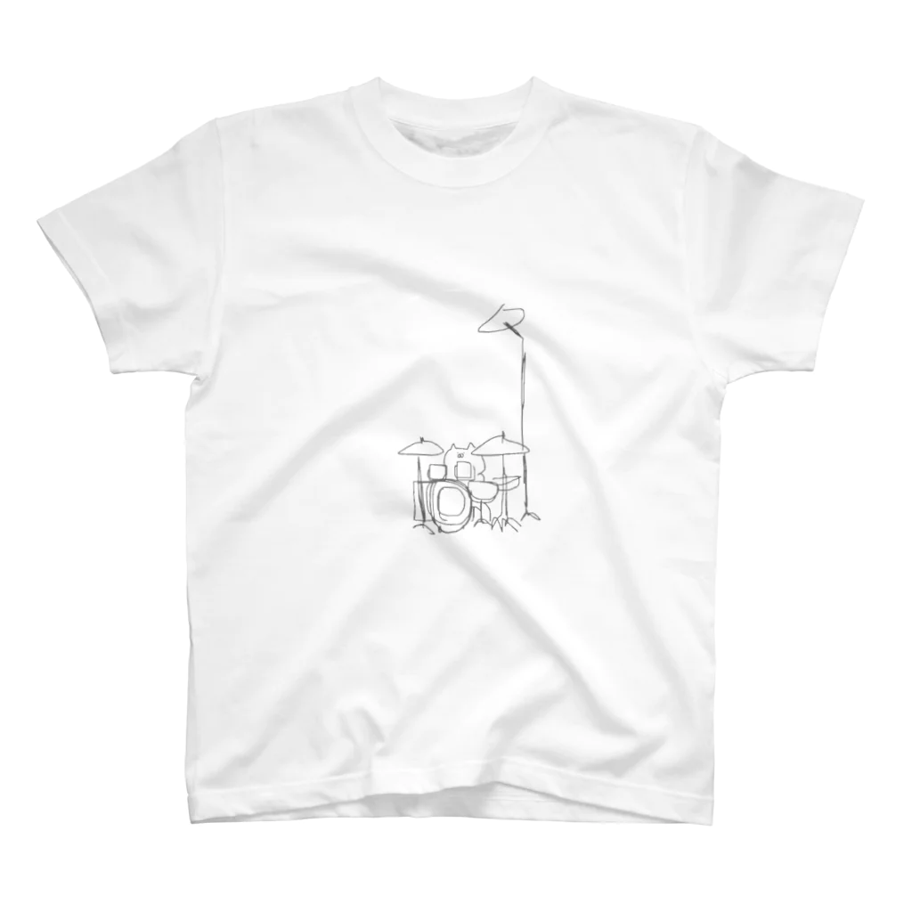 morinoのシンバルがめっちゃ高いねこ Regular Fit T-Shirt