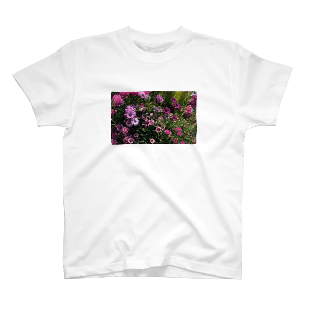 sakiymのflower Regular Fit T-Shirt