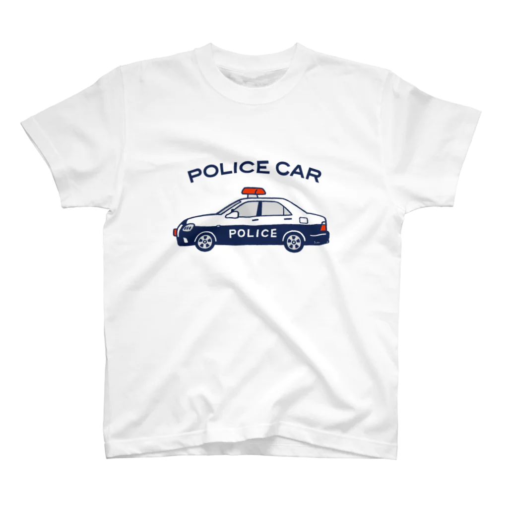 さはらそのこ｜イラストレーターのPOLICE CAR パトカー スタンダードTシャツ