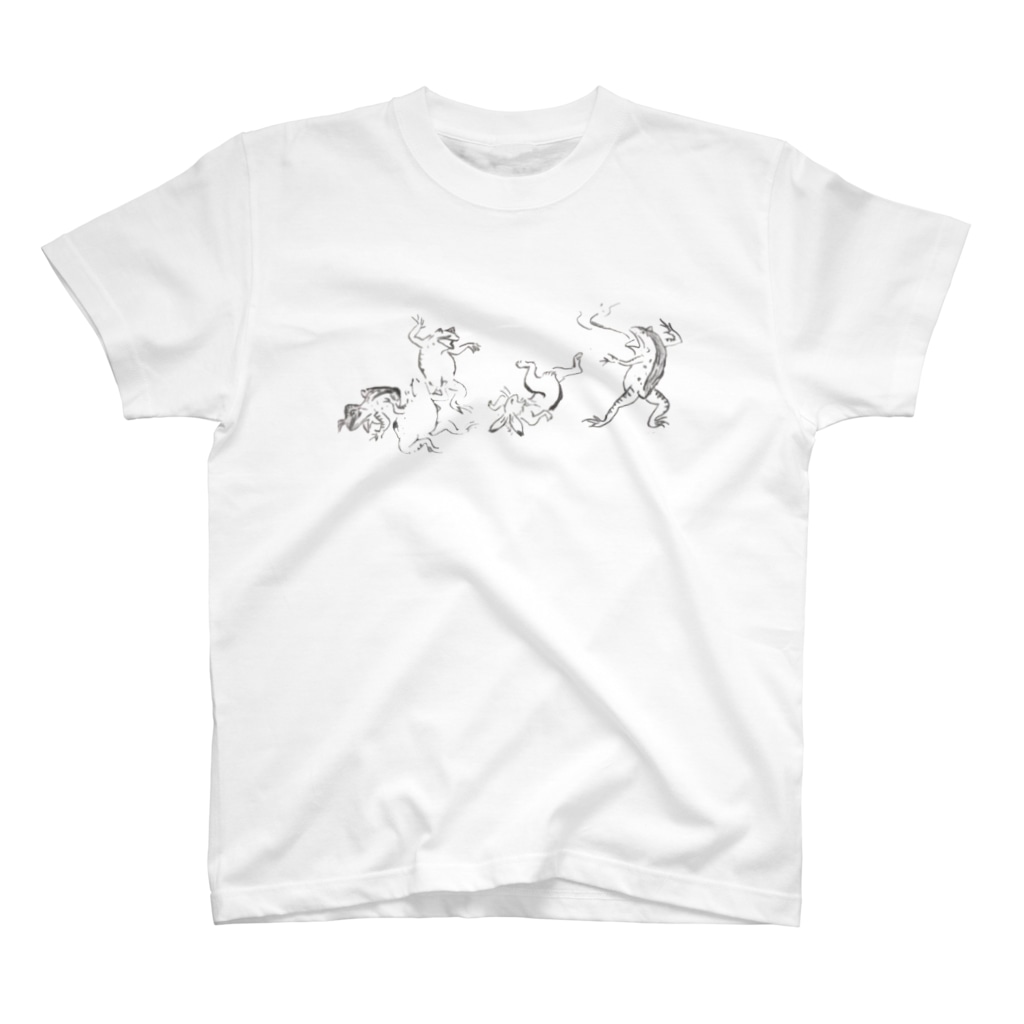 RED-SKYの鳥獣戯画 Regular Fit T-Shirt