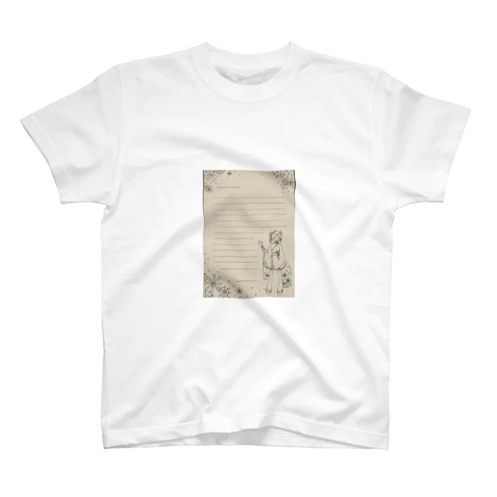 Purely Nurtured Lolitaの便箋ちゃん Regular Fit T-Shirt