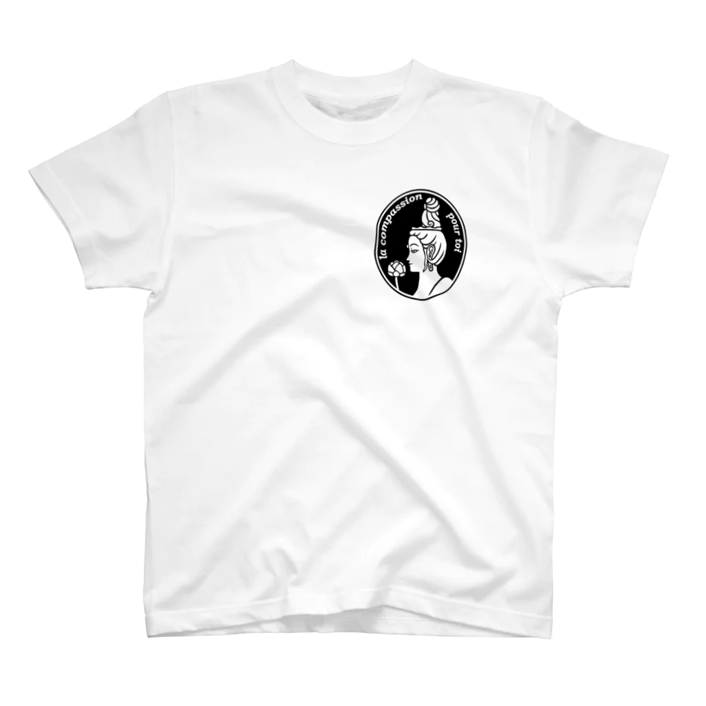 Bo tree teeのCameo (black) スタンダードTシャツ