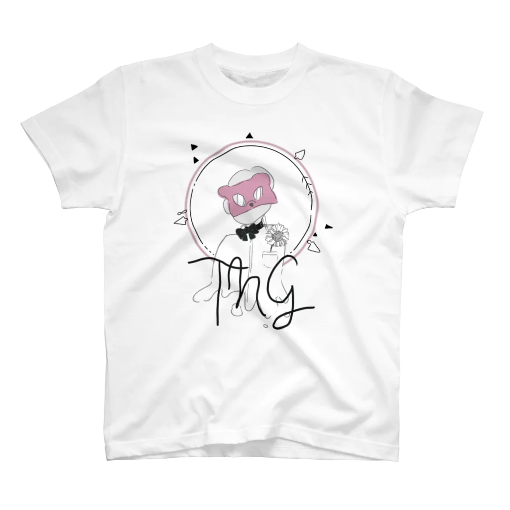 MIZUKI 𝕙𝕠𝕡𝕖 SHOPの【TNG部】ピンク スタンダードTシャツ