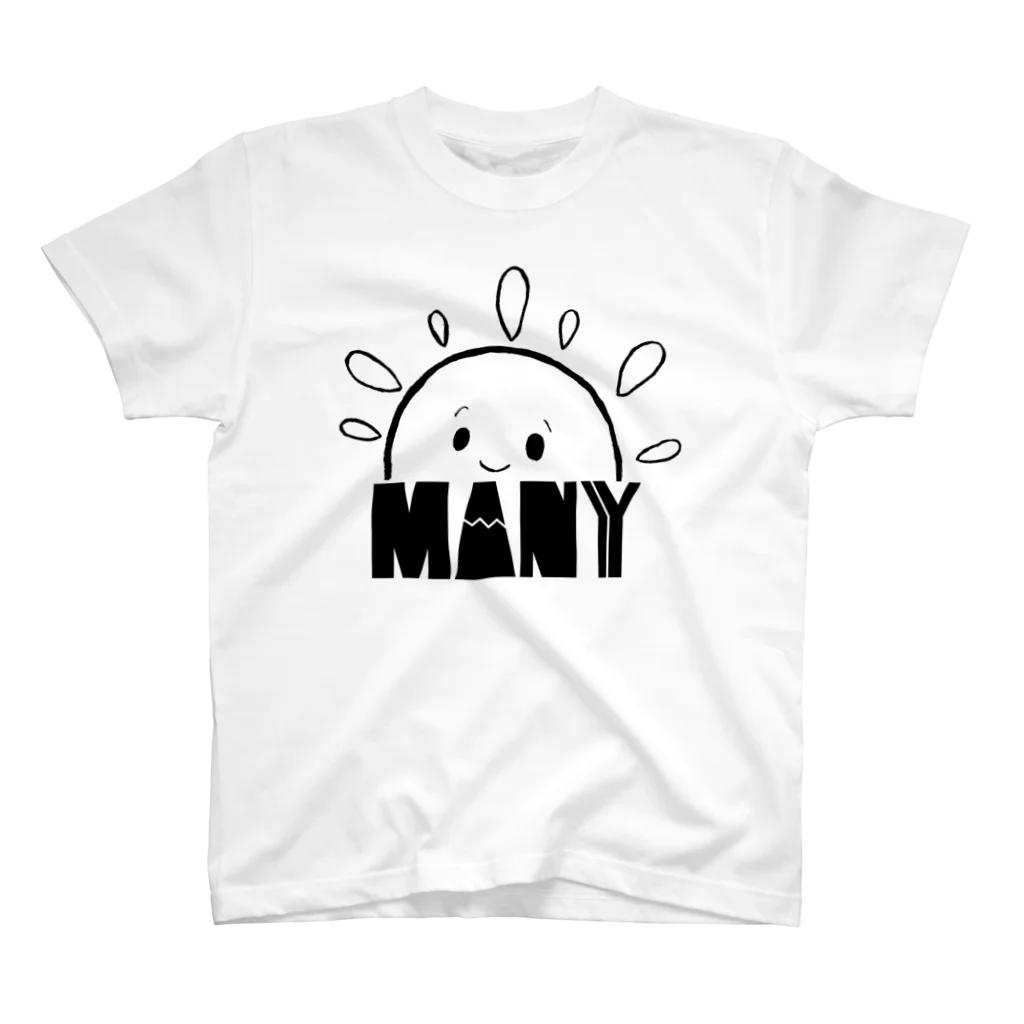 MANYのお日様ぽかぽか スタンダードTシャツ