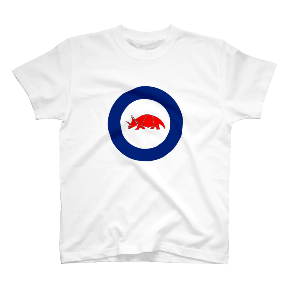 K′z SHOPのターゲットマーク(トリケラトプス) Regular Fit T-Shirt