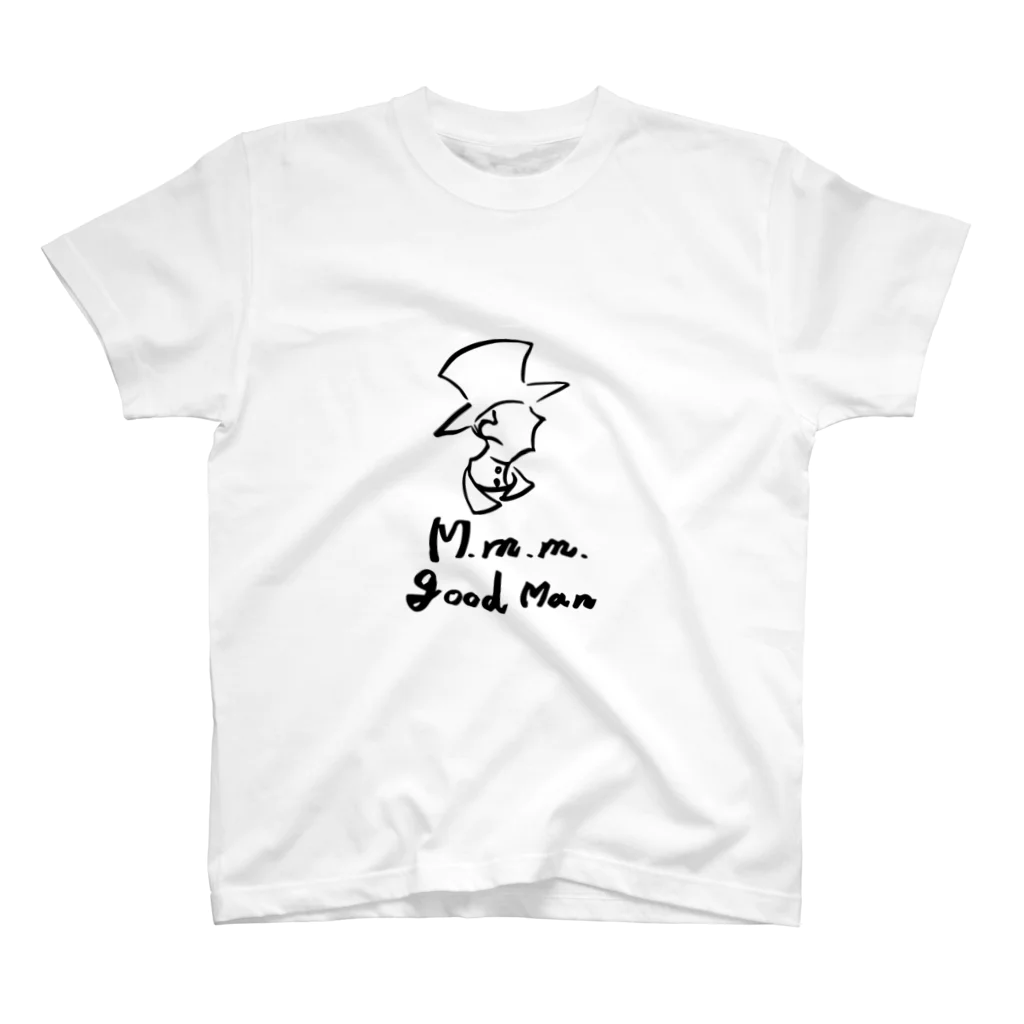 Ryuji Mochidaのm.m.m     good Man スタンダードTシャツ