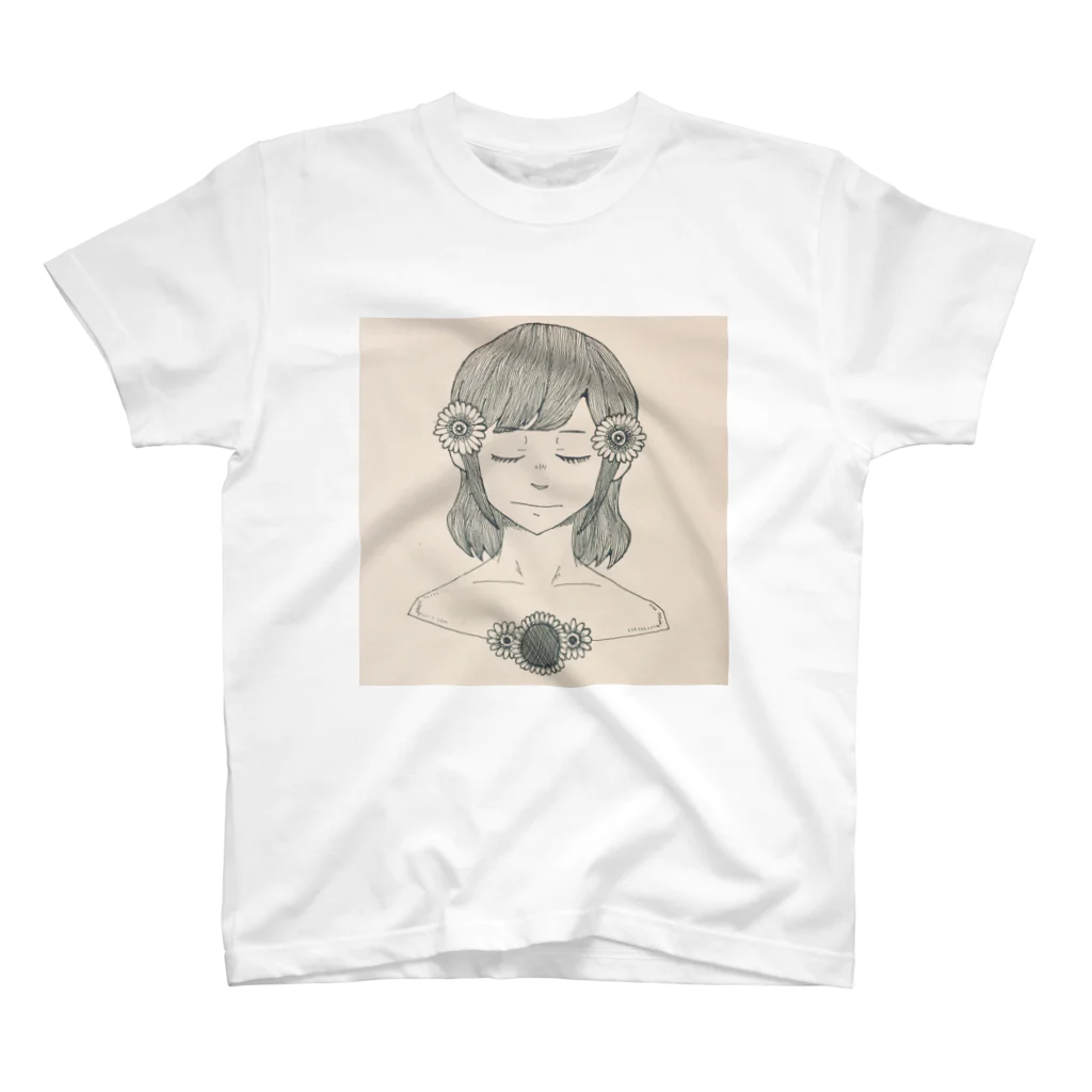 kiryuのお花の女の子 Regular Fit T-Shirt