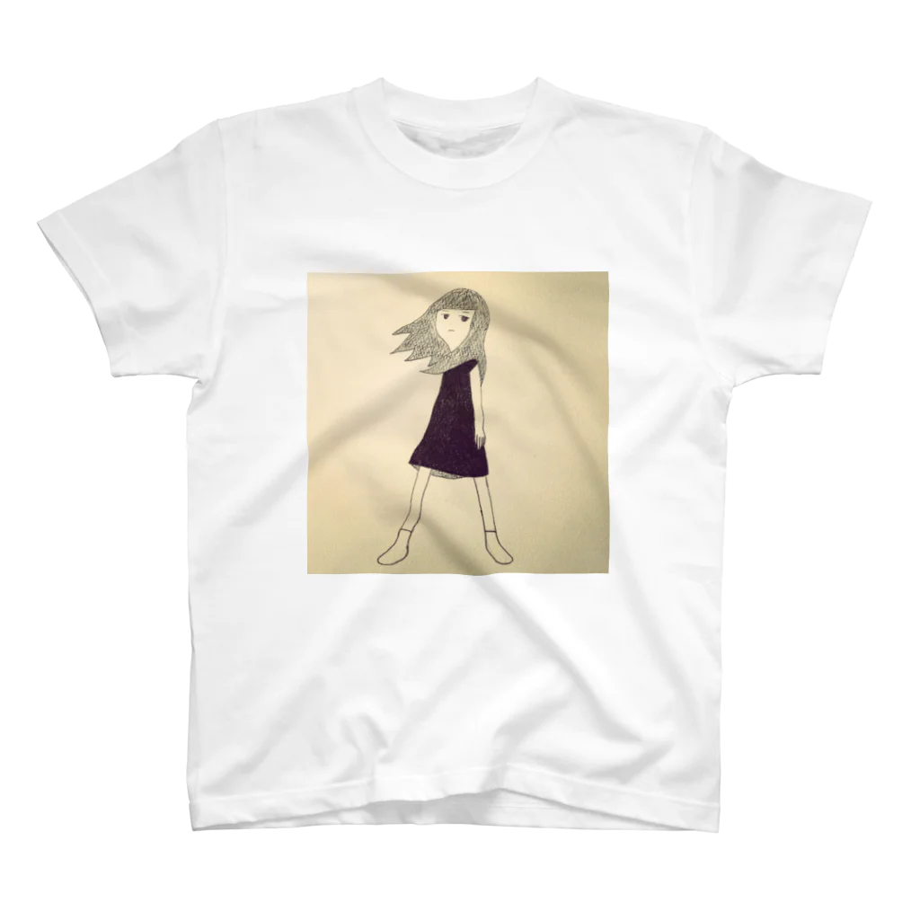 p_oのgirl1(full) Regular Fit T-Shirt