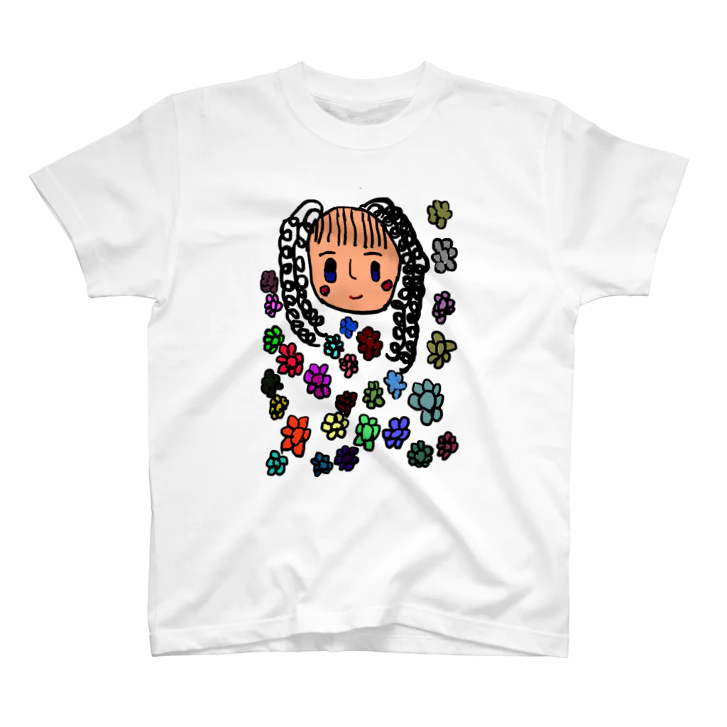 ミライク・カラの花とおやゆび姫 Regular Fit T-Shirt