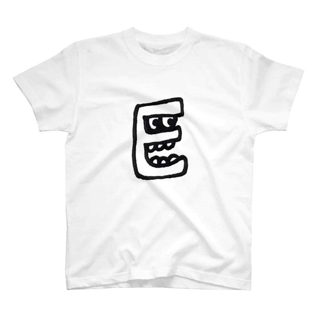 kenta_gallery   ケンタギャラリーのyurumoji "E" スタンダードTシャツ