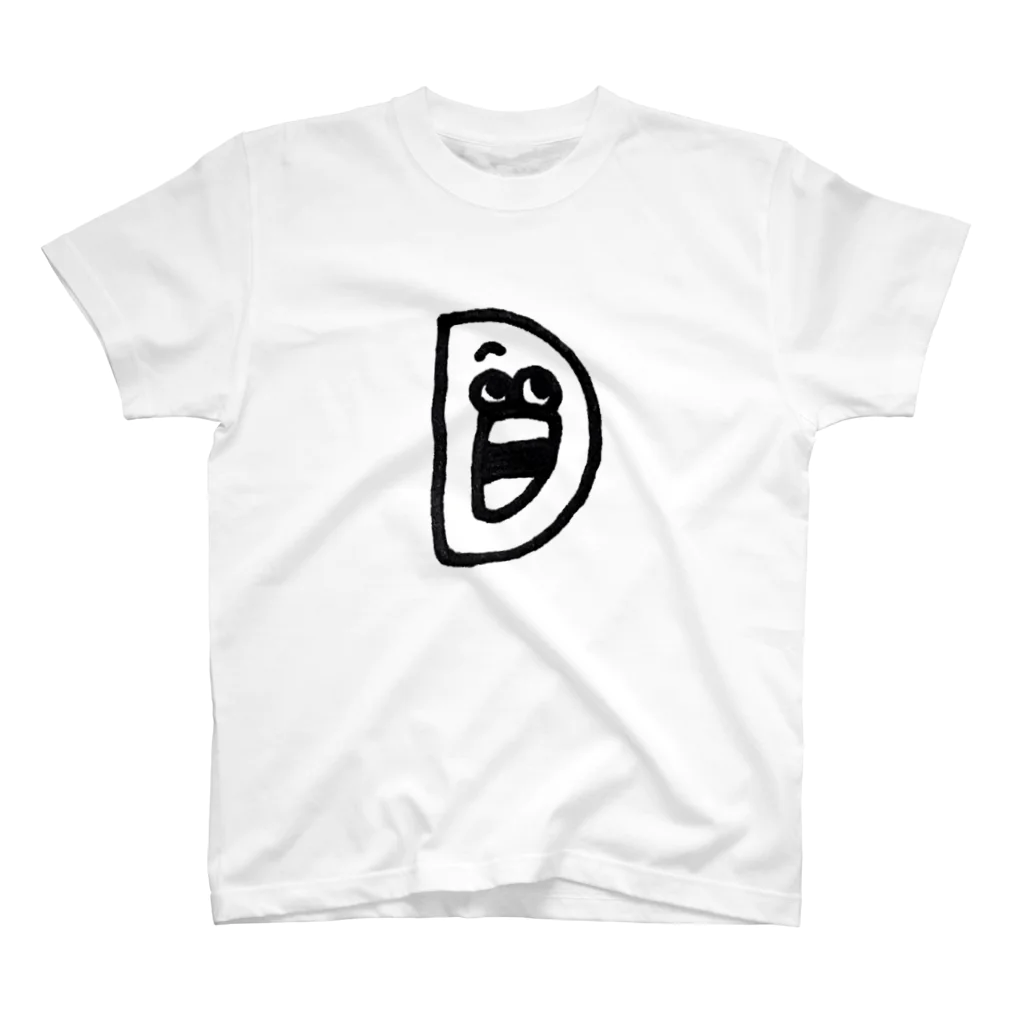 kenta_gallery   ケンタギャラリーのyurumoji "D" スタンダードTシャツ