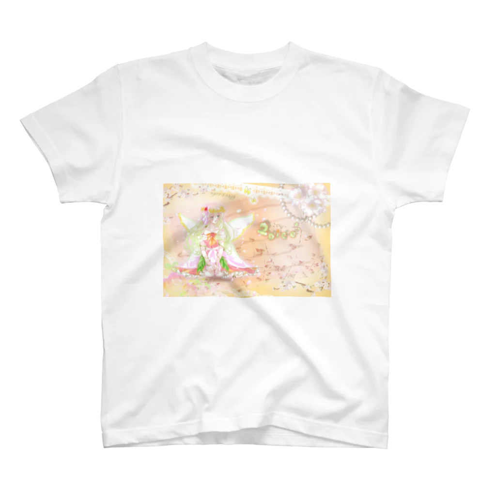 さやひよの宝箱の春の少女 スタンダードTシャツ