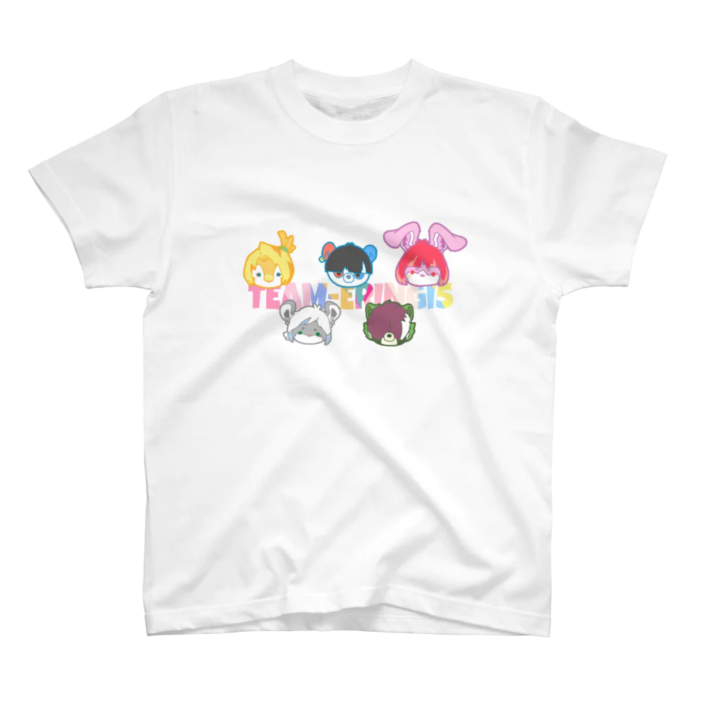 うすたのチームエリンギ5 スタンダードTシャツ