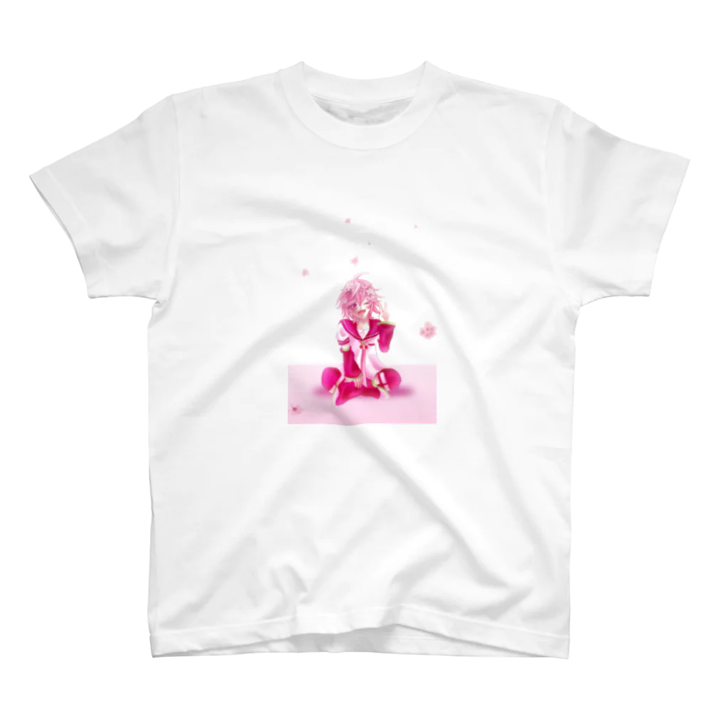さやひよの宝箱の桜吹雪 スタンダードTシャツ