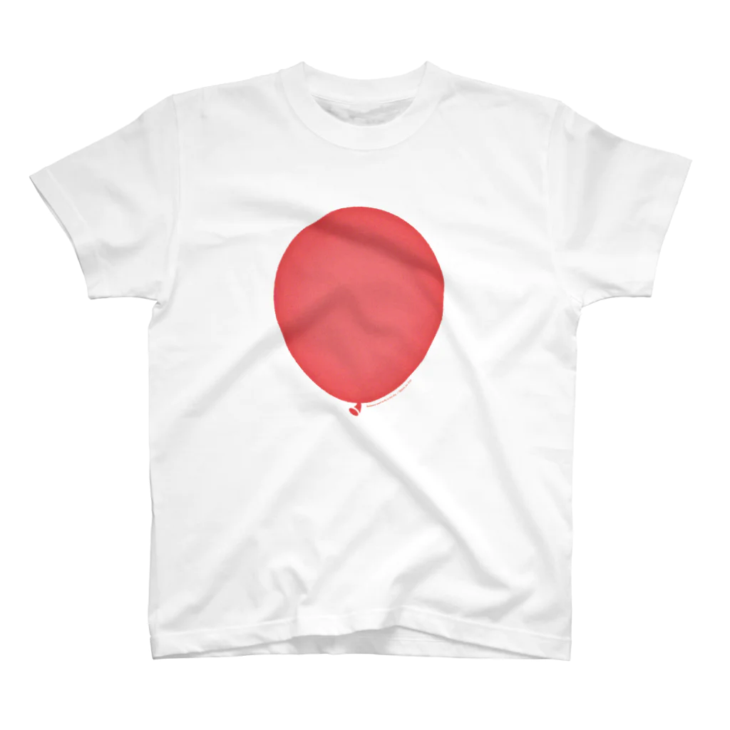 サグラダ・ピュン子のBalloon / Red スタンダードTシャツ