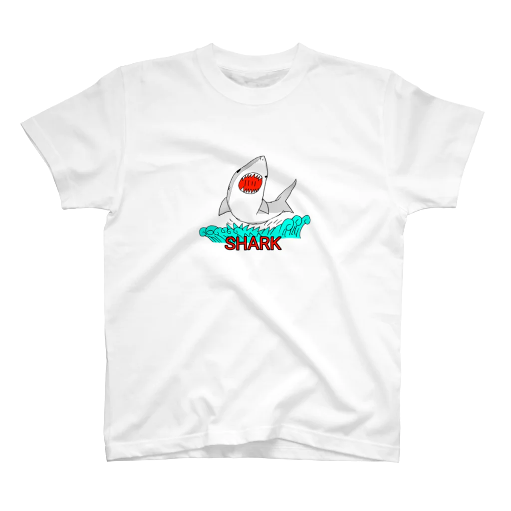 たつぼん@ L'Arc～en～Ciel　GLAYのサメ　SHARK　Tシャツ スタンダードTシャツ