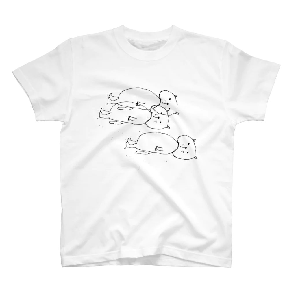 sanaepのnekochyan スタンダードTシャツ