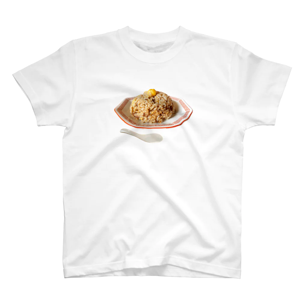 岡ちゃん@奇Tクリエイター｜王道のおもしろ Tシャツ販売中！の栗ご飯（チャーハン） スタンダードTシャツ