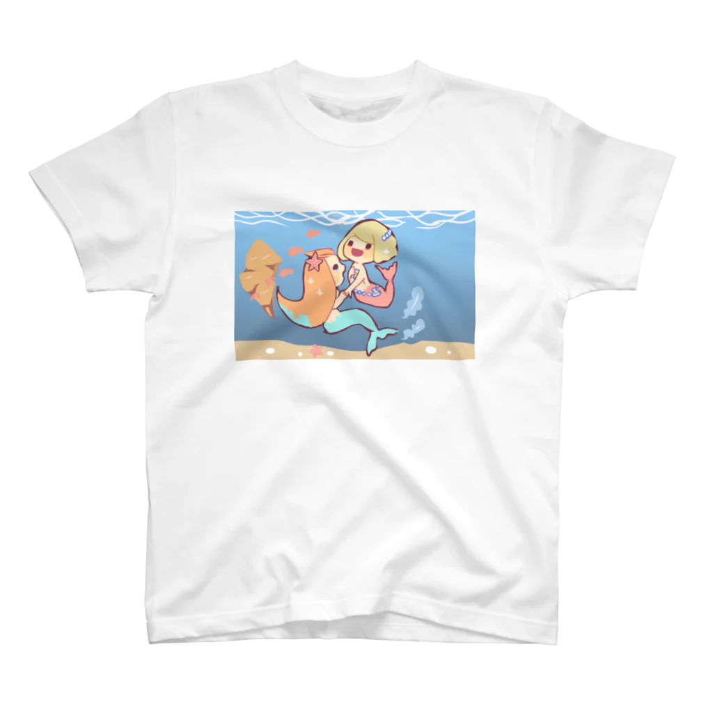 ajisaishopの恋する人魚 スタンダードTシャツ