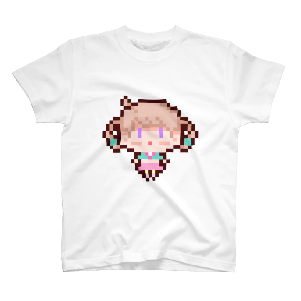 うちゅう交信機のドットりのんちゃん スタンダードTシャツ