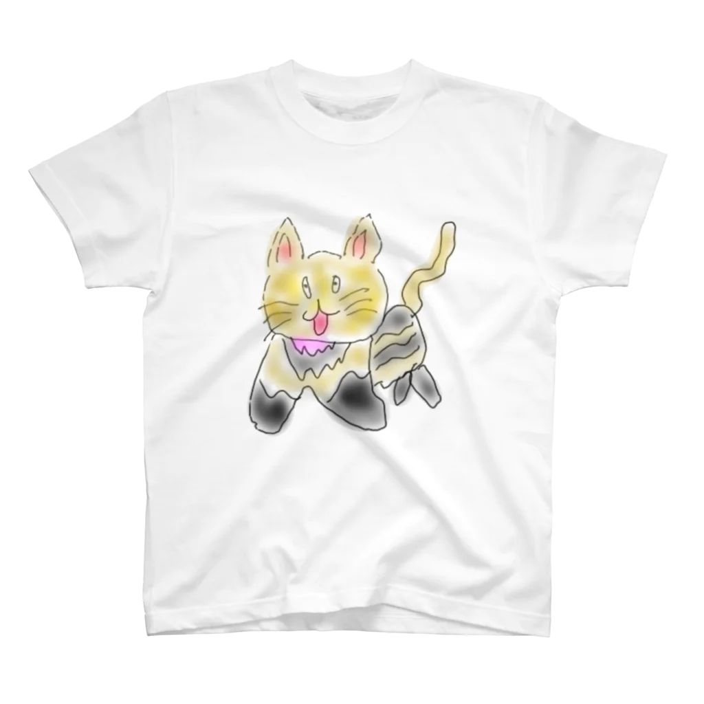 マクマク屋のお絵かきのネコのNEKO！ Regular Fit T-Shirt