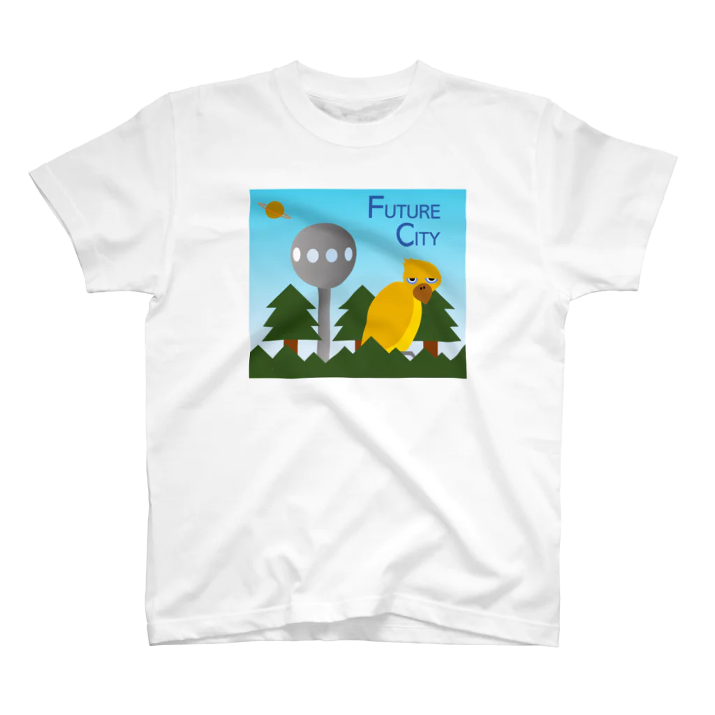 ピアンポン -phangpon-のFUTURE CITY(FOREST) スタンダードTシャツ