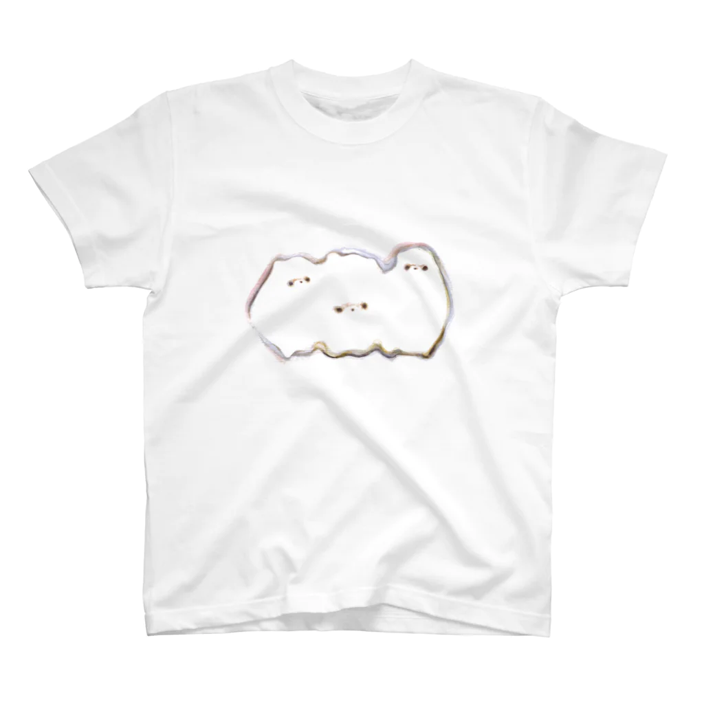 hinaco^._.^の細胞分裂犬 スタンダードTシャツ