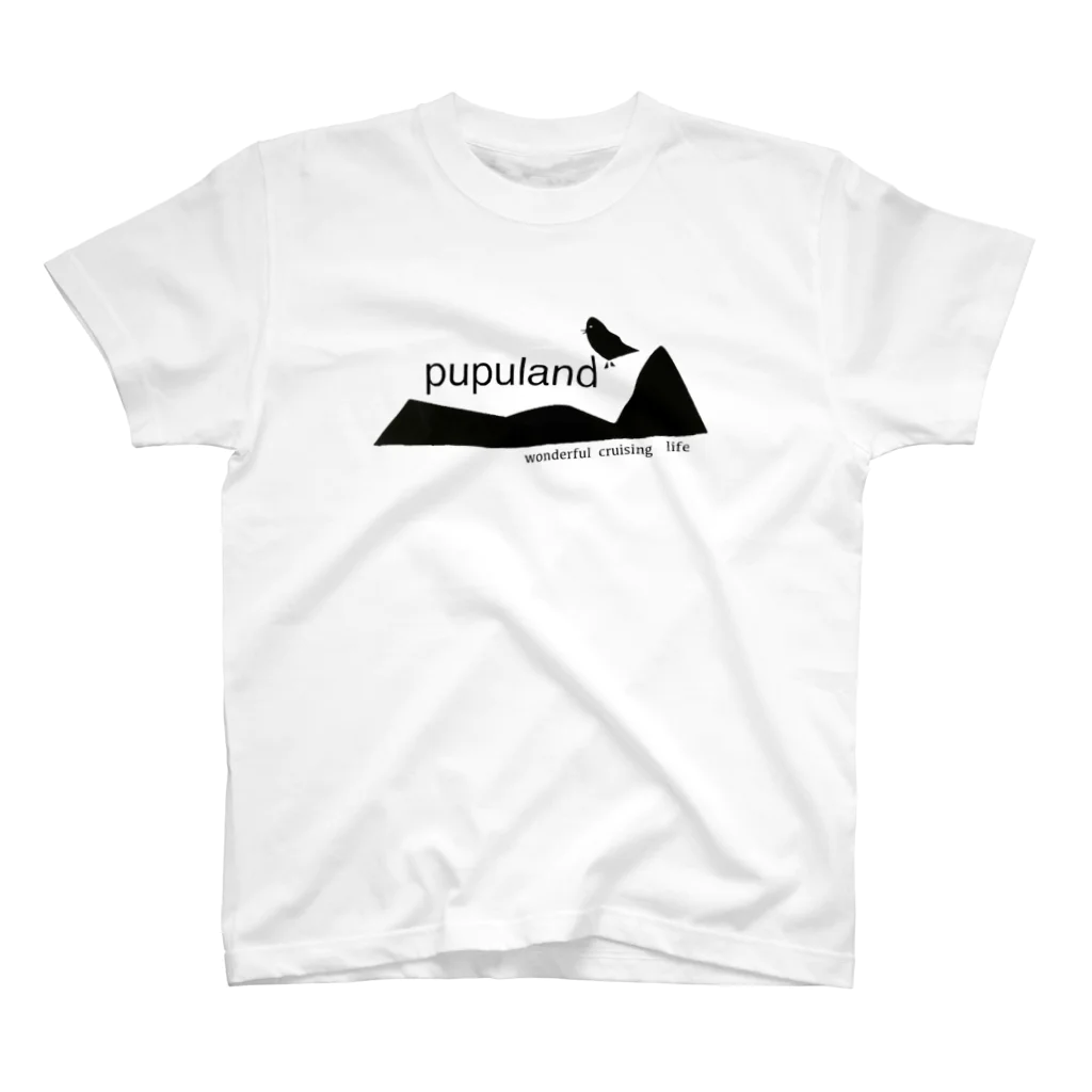 PuPuLandのスケーターデザイナー×pupuland スタンダードTシャツ