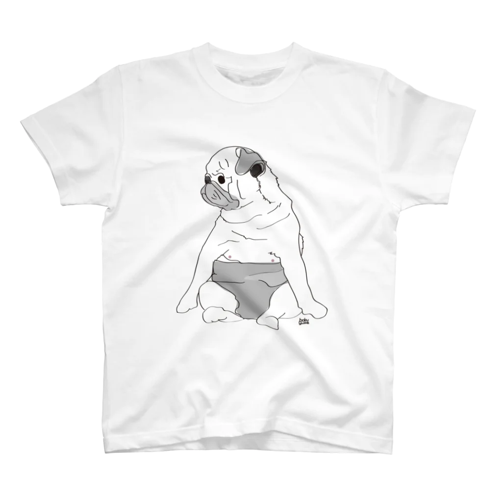 パグ好きが作るTシャツのパグ好きのTシャツ01 Regular Fit T-Shirt
