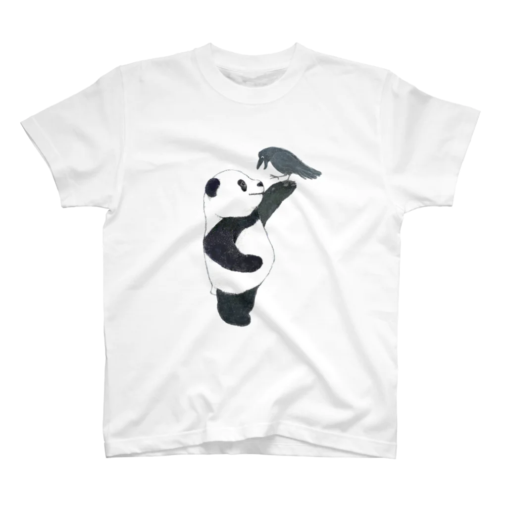 すなぱんだの子ぱんだカラス Regular Fit T-Shirt