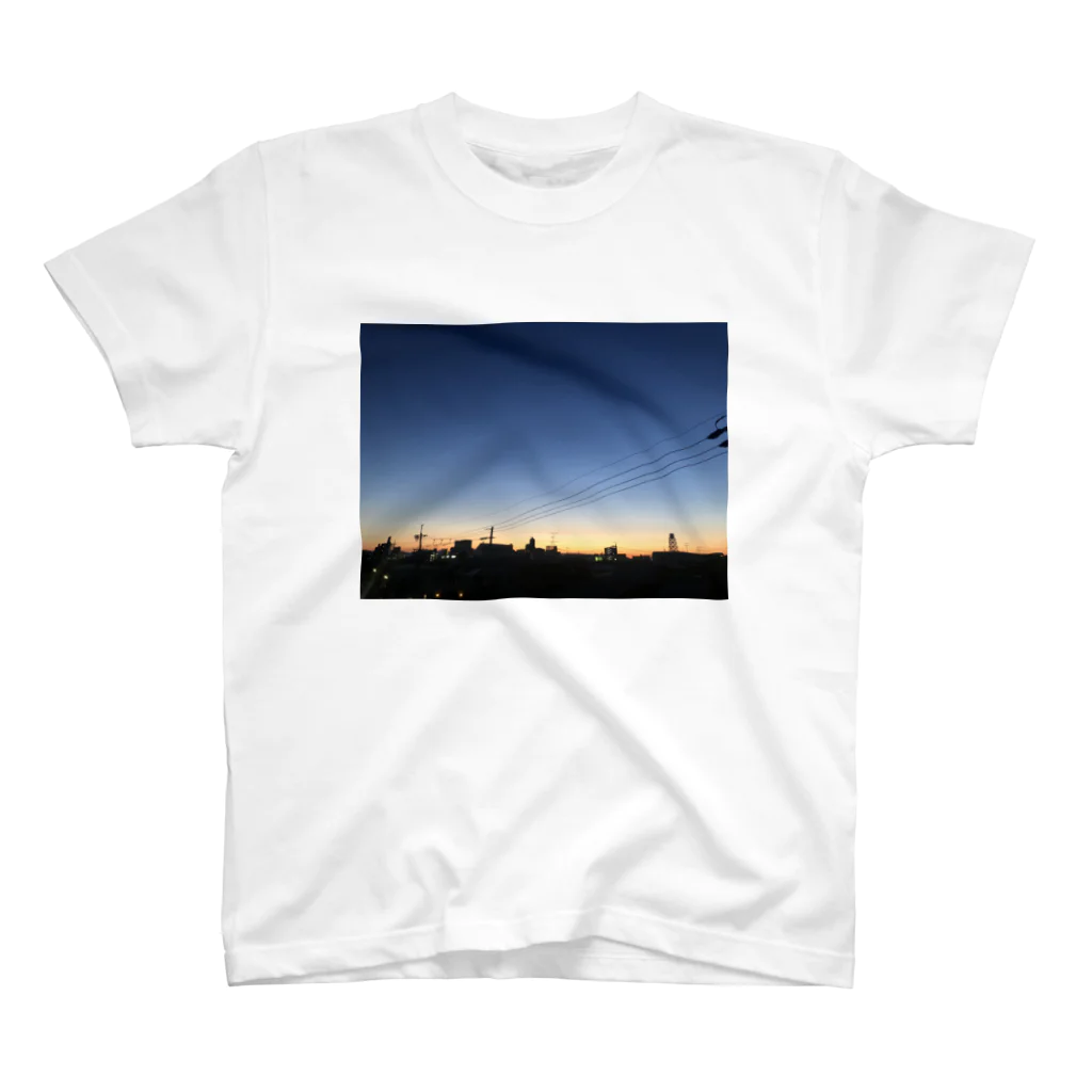 iamiの秋冬　夕暮れ空 スタンダードTシャツ