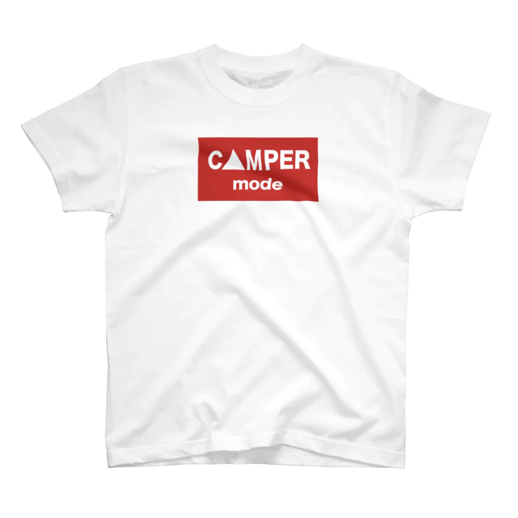 CAMPER MODEのCAMPERMODEロゴスクエア スタンダードTシャツ