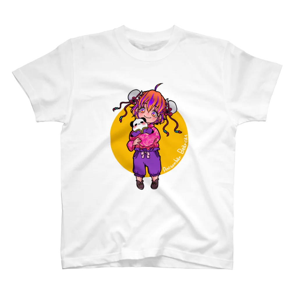 あにそんば〜べあきゃっとのしゃみぃ&ぱむぱむTシャツ スタンダードTシャツ