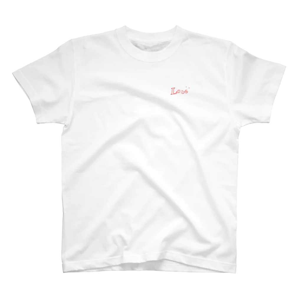シナモンのlove'' Regular Fit T-Shirt