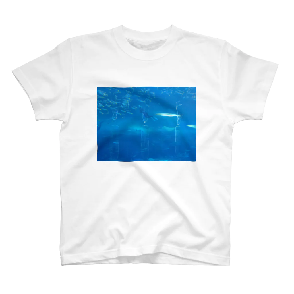 うさぽよのaquarium スタンダードTシャツ