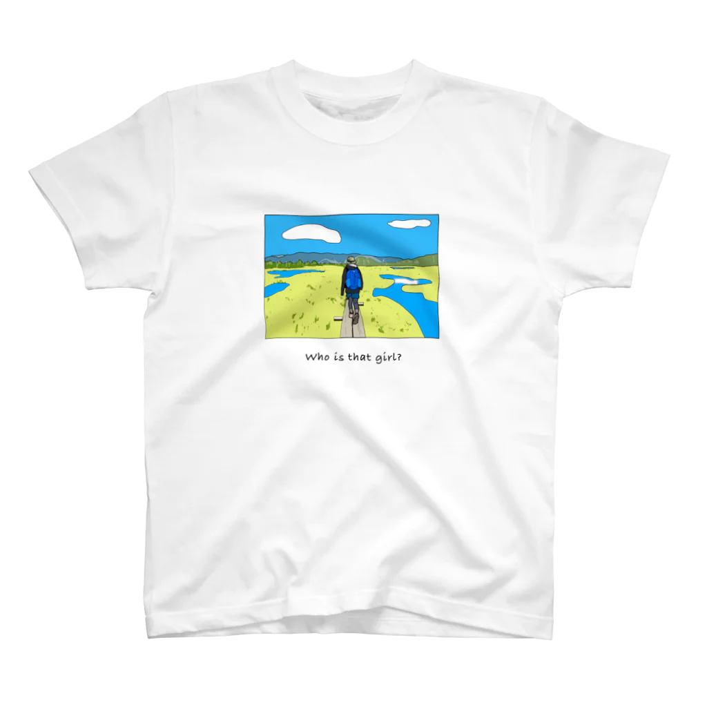 sho_ma's outdoorlifeの山ガール スタンダードTシャツ