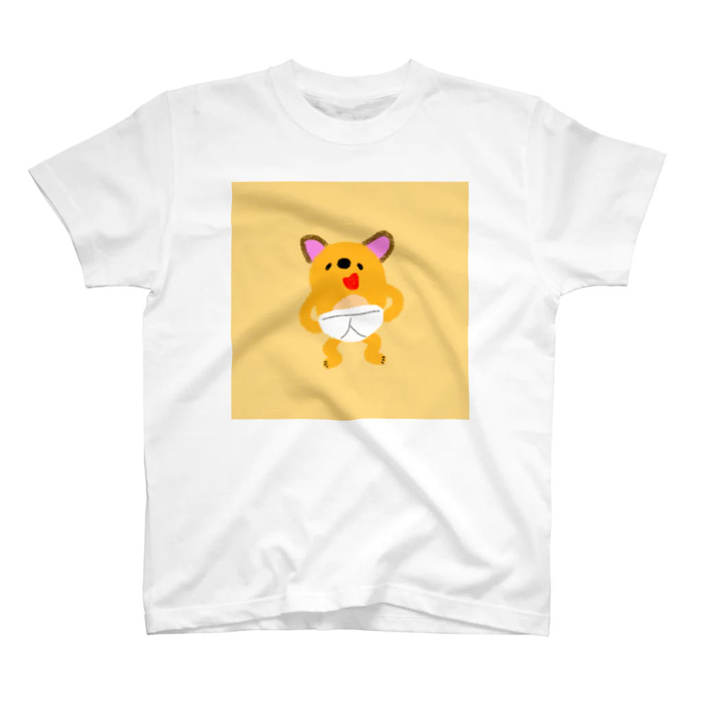 おとなしのえっへん！おぱんちゅきつね Regular Fit T-Shirt