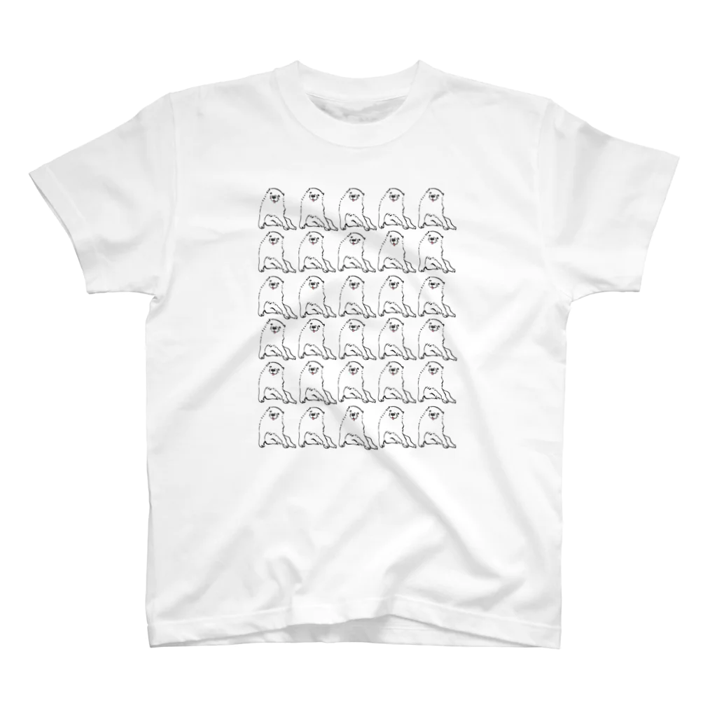 ふくふく商店の長沢芦雪の「あの犬」シリーズ スタンダードTシャツ