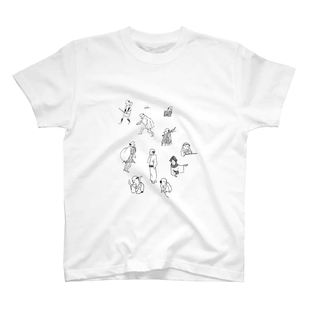 ネコチャンめめめのedo. スタンダードTシャツ